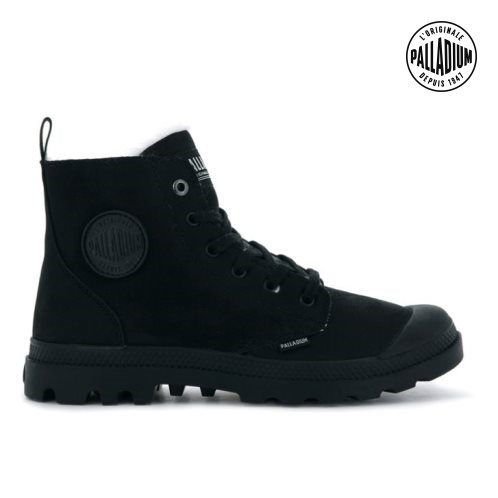 Bottes Palladium Pampa Hi Zip WL Homme Noir | FR SMI628A